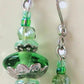 Light Green Dangle Earrings - Juicybeads Jewelry