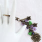 Light Purple Flower Beaded Purse Charm - Juicybeads Jewelry