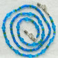 Light Blue Beaded Glasses Chain - Juicybeads Jewelry