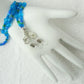 Light Blue Beaded Glasses Chain - Juicybeads Jewelry