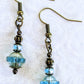 Light Blue Drop Earrings - Juicybeads Jewelry