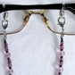 Light Purple Beaded Eyeglass Chain - juicybeads jewelry