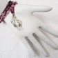 Light Purple Beaded Eyeglass Chain - juicybeads jewelry