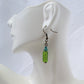 Lime Green Dangle Earrings - Juicybeads Jewelry
