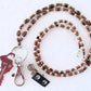Metallic Brown Beaded Lanyard - Juicybeads Jewelry