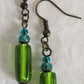 Mixed Green Dangle Earrings - Juicybeads Jewelry