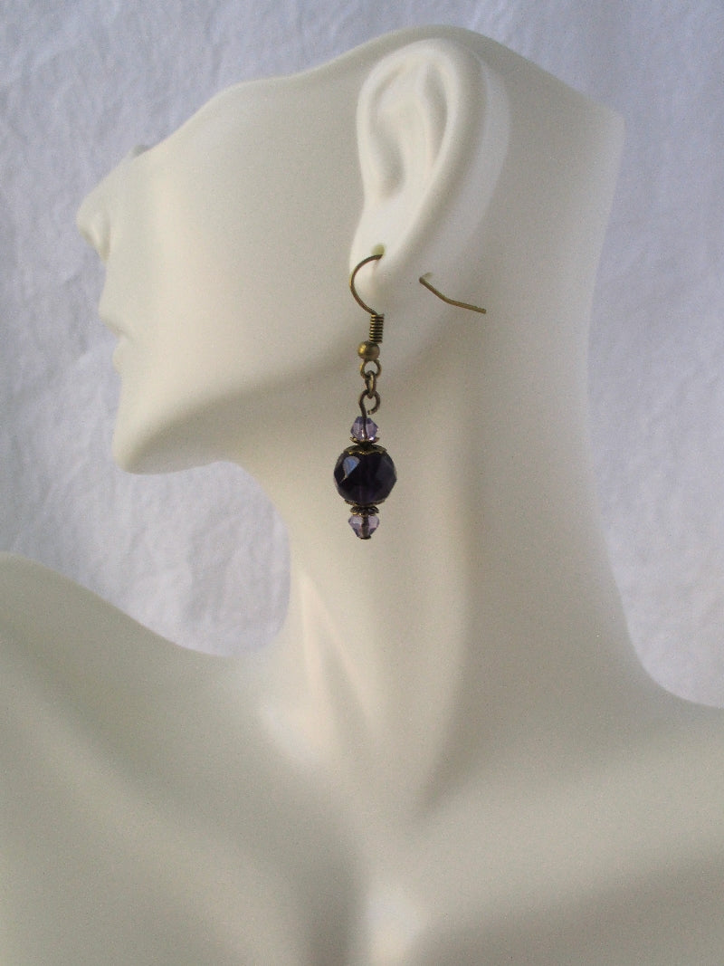 Mixed Purple Beaded Necklace - Juicybeads Jewelry
