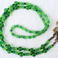Mixed green beaded eyeglass chain - juicybeads jewelry