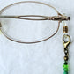 Mixed green beaded eyeglass chain - juicybeads jewelry