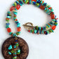 Mixed Stone Wood Pendant Necklace - Juicybeads Jewelry