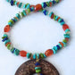Mixed Stone Wood Pendant Necklace - Juicybeads Jewelry