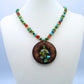 Mixed Stone Wood Pendant Necklace - Juicybeads Jewelry