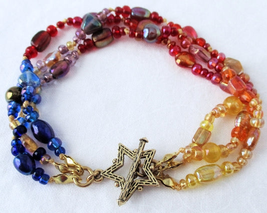 Multi Strand Beaded Bracelet - Juicybeads Jewelry