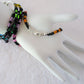 multicolor beaded lanyard - juicybeads jewelry