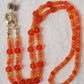 Orange Yellow Beaded Eyeglass Chain - Juicybeads Jewelry