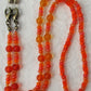 Orange Mix Beaded Eyeglass Chain - juicybeads jewelry
