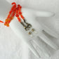 Orange Mix Beaded Eyeglass Chain - juicybeads jewelry