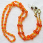 Orange Yellow Beaded Eyeglass Chain - Juicybeads Jewelry