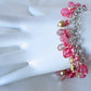 Pink Beaded Cluster Bracelet - Juicybeads  Jewelry
