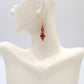 Pink Beaded Drop Earrings - Juicybeads Jewelry