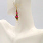 Pink Beaded Drop Earrings - Juicybeads Jewelry