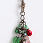 Pink Flower Beaded Purse Charm - Juicybeads Jewelry