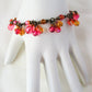 Pink & Brown Drop Earrings - Juicybeads Jewelry