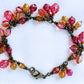 Pink Yellow Cluster Bracelet - Juicybeads Jewelry