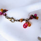Pink Yellow Cluster Bracelet - Juicybeads Jewelry