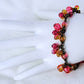 Pink Yellow Cluster Bracelet - Juicybeads Jewelry