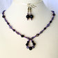 Purple Beaded Necklace - Juicybeads Jewelry