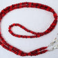 Red Beaded Glasses Chain Juicybeads Jewelry