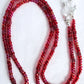 Red AB Beaded Eyeglass Chain - Juicybeads Jewelry