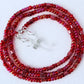 Red AB Beaded Eyeglass Chain - Juicybeads Jewelry