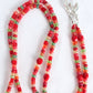 Red Beaded Eyeglass Chain - Juicybeads Jewelry