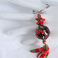 Red & Green Beaded Keychain - Juicybeads Jewelry