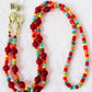 Red Multicolor Beaded Eyeglass Chain - juicybeads jewelry