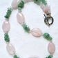 Rose Quartz Aventurine Necklace - Juicybeads Jewelry