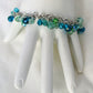Sea Green Cluster Bracelet - Juicybeads Jewelry
