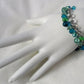 Sea Green Cluster Bracelet - Juicybeads Jewelry