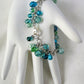 Sea Green Cluster Bracelet - Juicybeads Jewelry