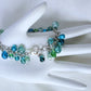Sea Green Cluster Bracelet - Juicybeads Jewelry