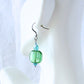 Sea Green Square Earrings - Juicybeads Jewelry
