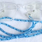 Sky Blue Beaded Eyeglass Chain - Juicybeads Jewelry