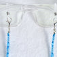 Sky Blue Beaded Eyeglass Chain - Juicybeads Jewelry