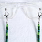 Spring Green Beaded Eyeglass Chain - Juicybeads Jewelry