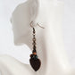 Wooden Heart Earrings - Juicybeads Jewelry