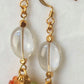 mixed stone cluster drop earrings - Juicybeads Jewelry