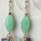 Amazonite Cluster Drop Earrings - Juicybeads Jewelry