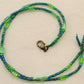 Green Beaded Anklet - Juicybeads Jewelry